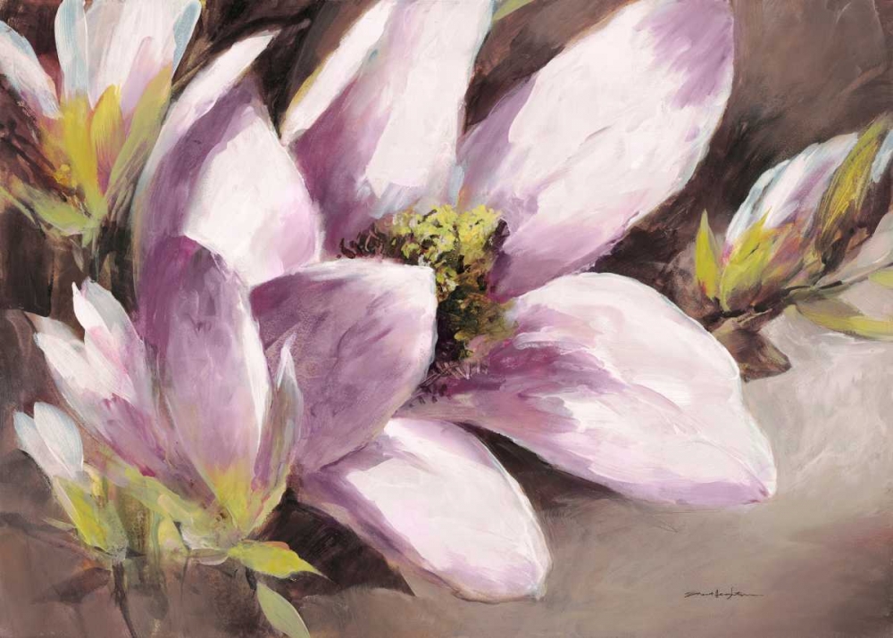 Plum Magnolia Breeze art print by Brent Heighton for $57.95 CAD