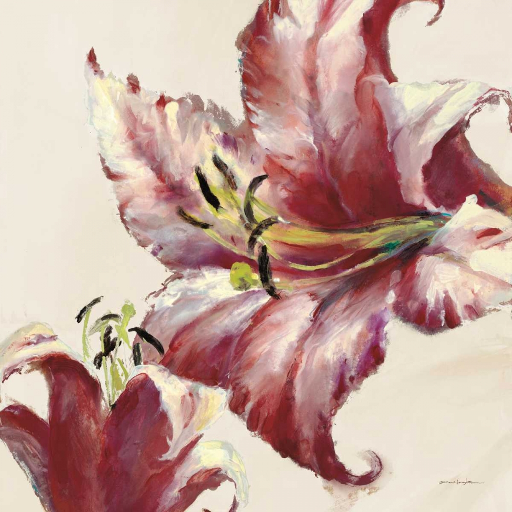Blooming Lily On Cream art print by Brent Heighton for $57.95 CAD