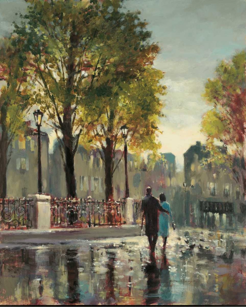 Boulevard Walk art print by Brent Heighton for $57.95 CAD