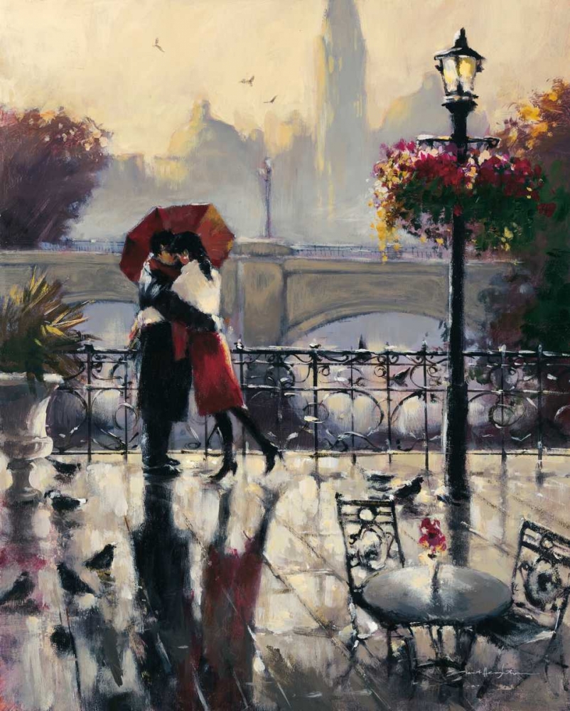 Romantic Embrace art print by Brent Heighton for $57.95 CAD
