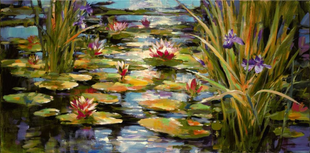 Water Iris art print by Brent Heighton for $57.95 CAD