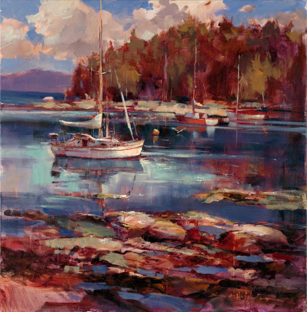 Peaceful Cove art print by Brent Heighton for $57.95 CAD