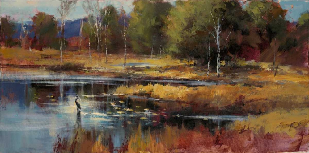Magestic Heron art print by Brent Heighton for $57.95 CAD