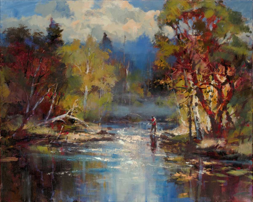Mountain Stream art print by Brent Heighton for $57.95 CAD