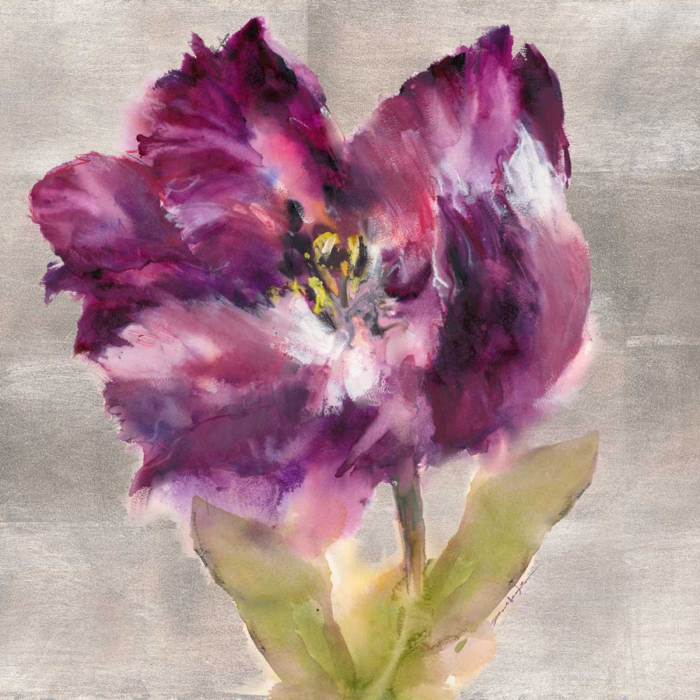Plum Flourish art print by Brent Heighton for $57.95 CAD