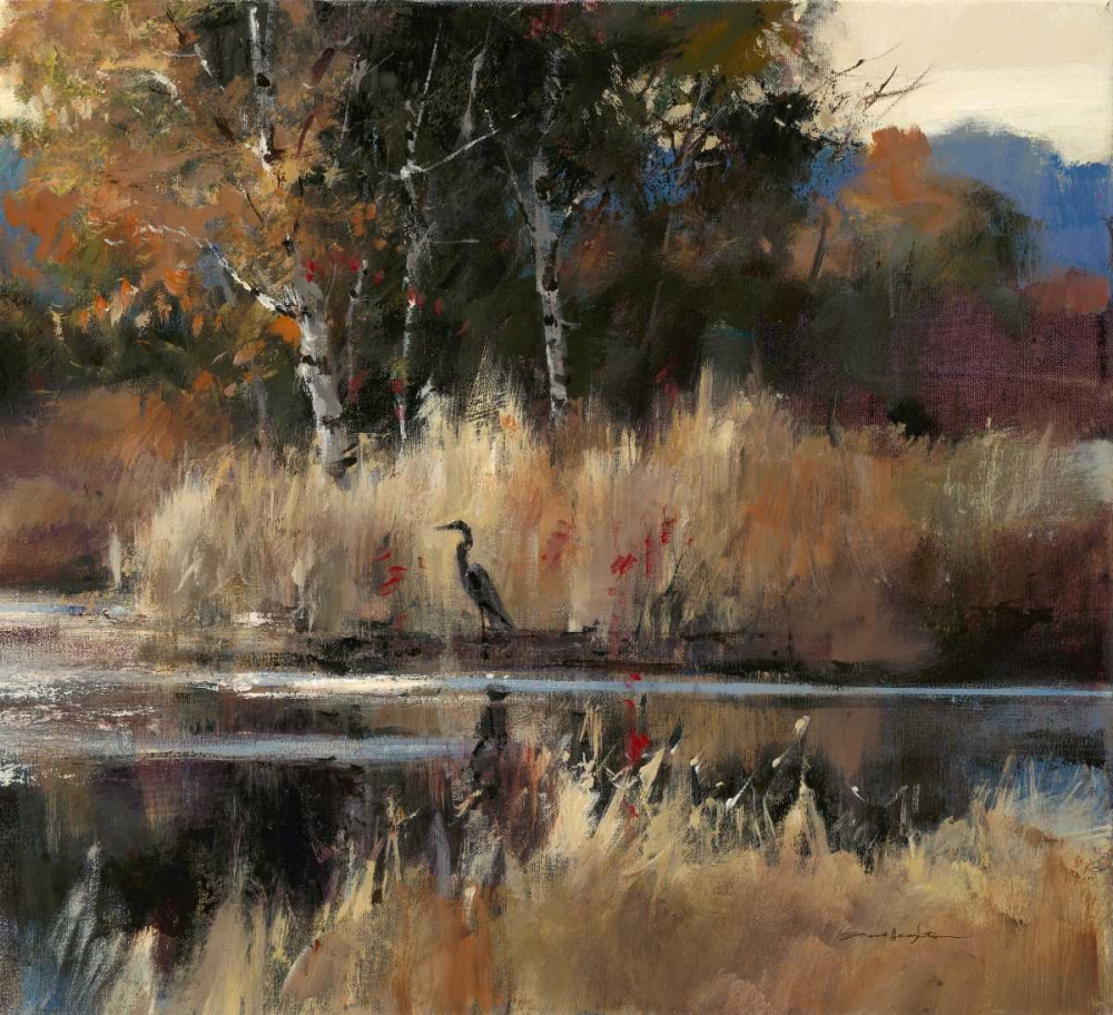 Heron Landscape 2 art print by Brent Heighton for $57.95 CAD
