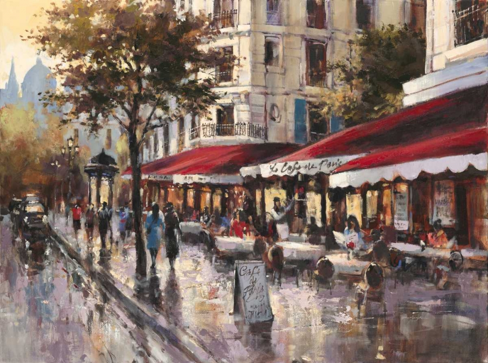 Avenue Des Champs-Elysees art print by Brent Heighton for $57.95 CAD