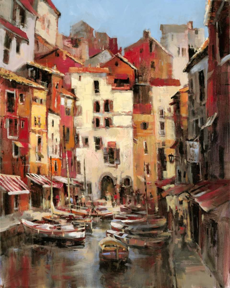 Mediterranean Seaside Holiday 1 art print by Brent Heighton for $57.95 CAD