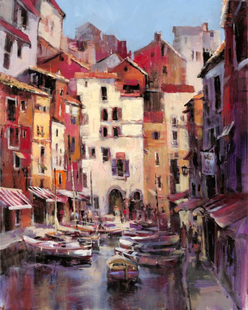 Mediterranean Seaside Holiday 1 art print by Brent Heighton for $57.95 CAD
