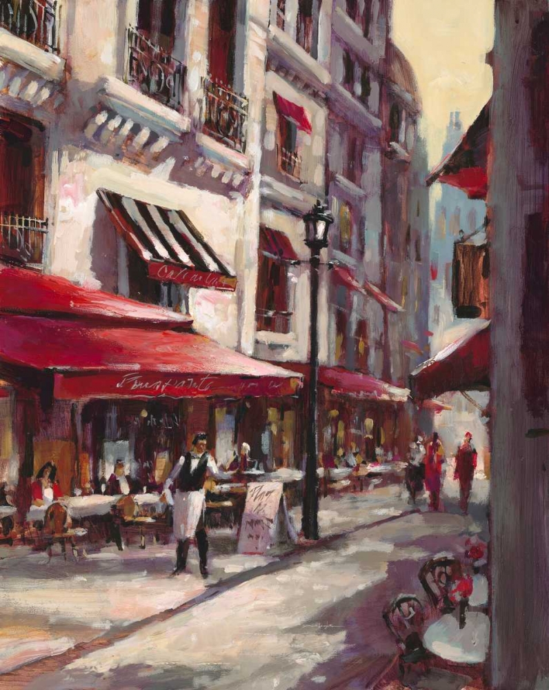 Cafe Marseille art print by Brent Heighton for $57.95 CAD