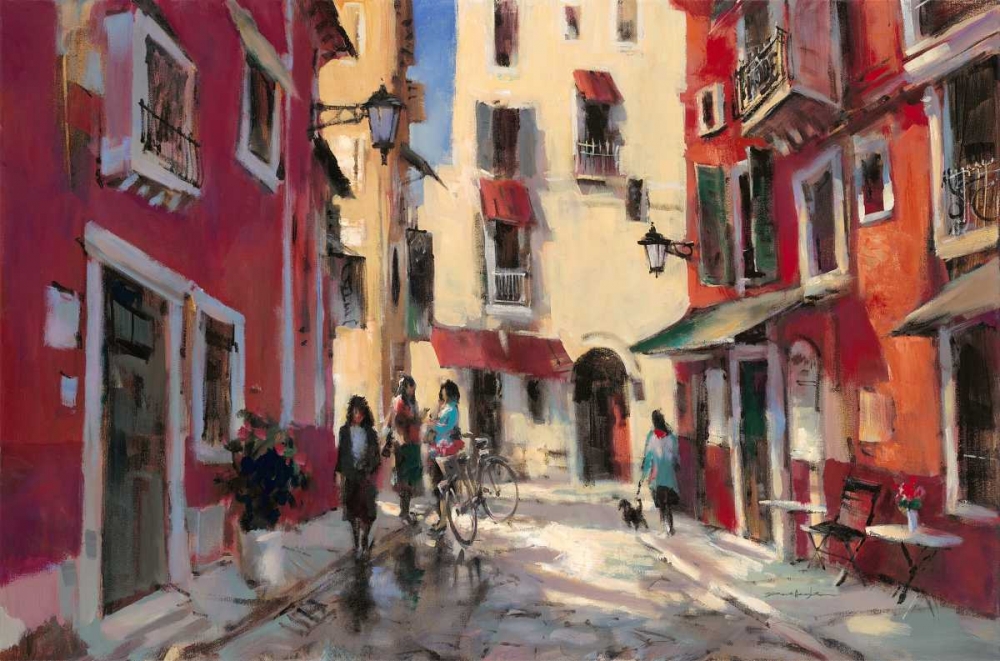 Buon Giorna Bellas art print by Brent Heighton for $57.95 CAD