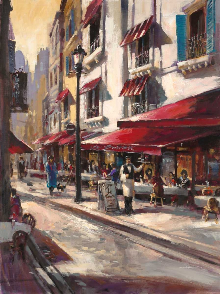 Cafe Toulouse art print by Brent Heighton for $57.95 CAD