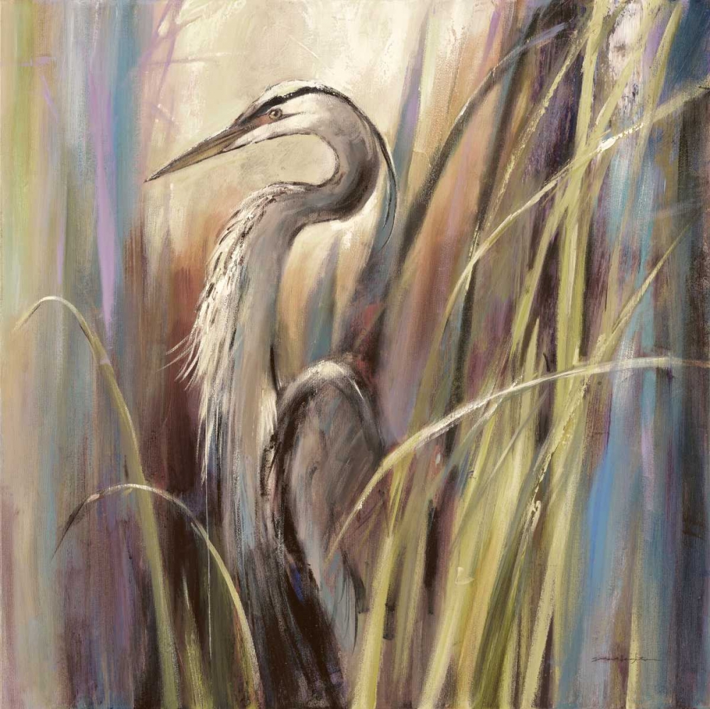 Coastal Heron art print by Brent Heighton for $57.95 CAD