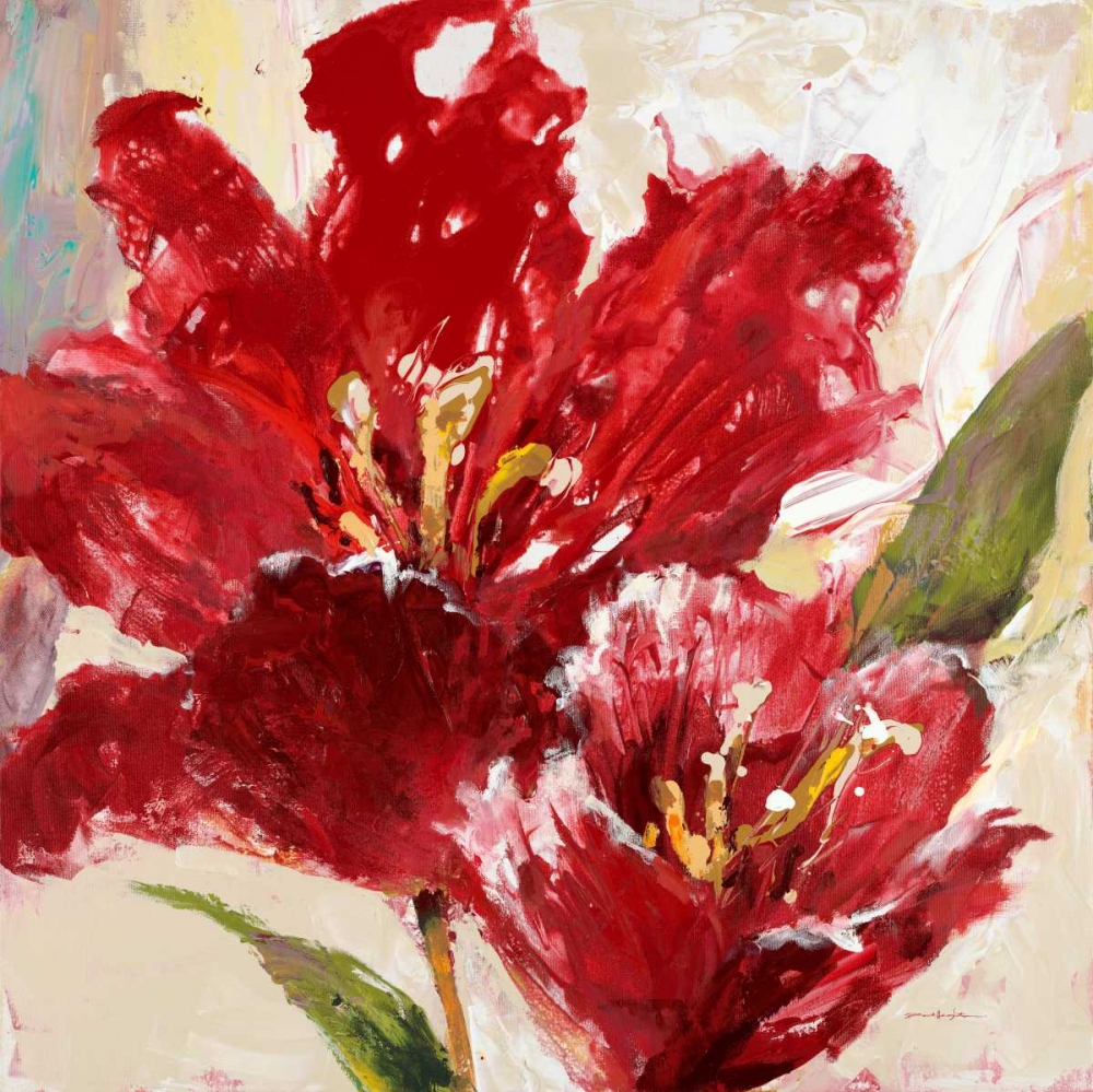 Exuberant Red Tulip art print by Brent Heighton for $57.95 CAD