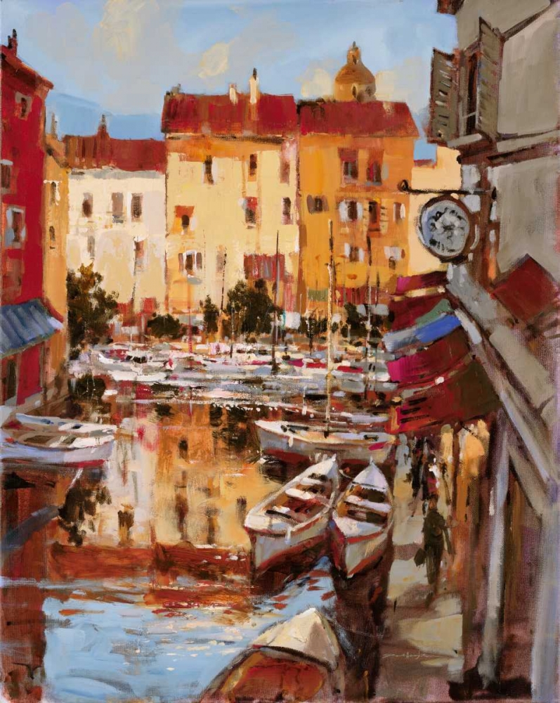 Mediterranean Seaside Holiday 2 art print by Brent Heighton for $57.95 CAD