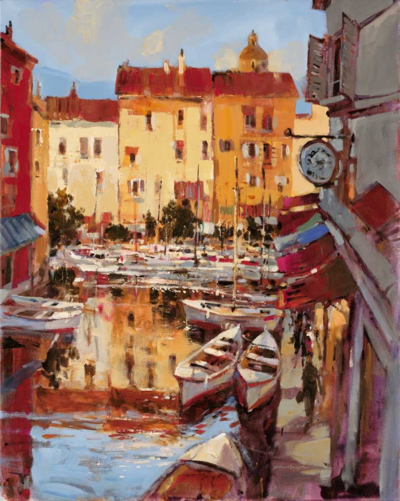 Mediterranean Seaside Holiday 2 art print by Brent Heighton for $57.95 CAD