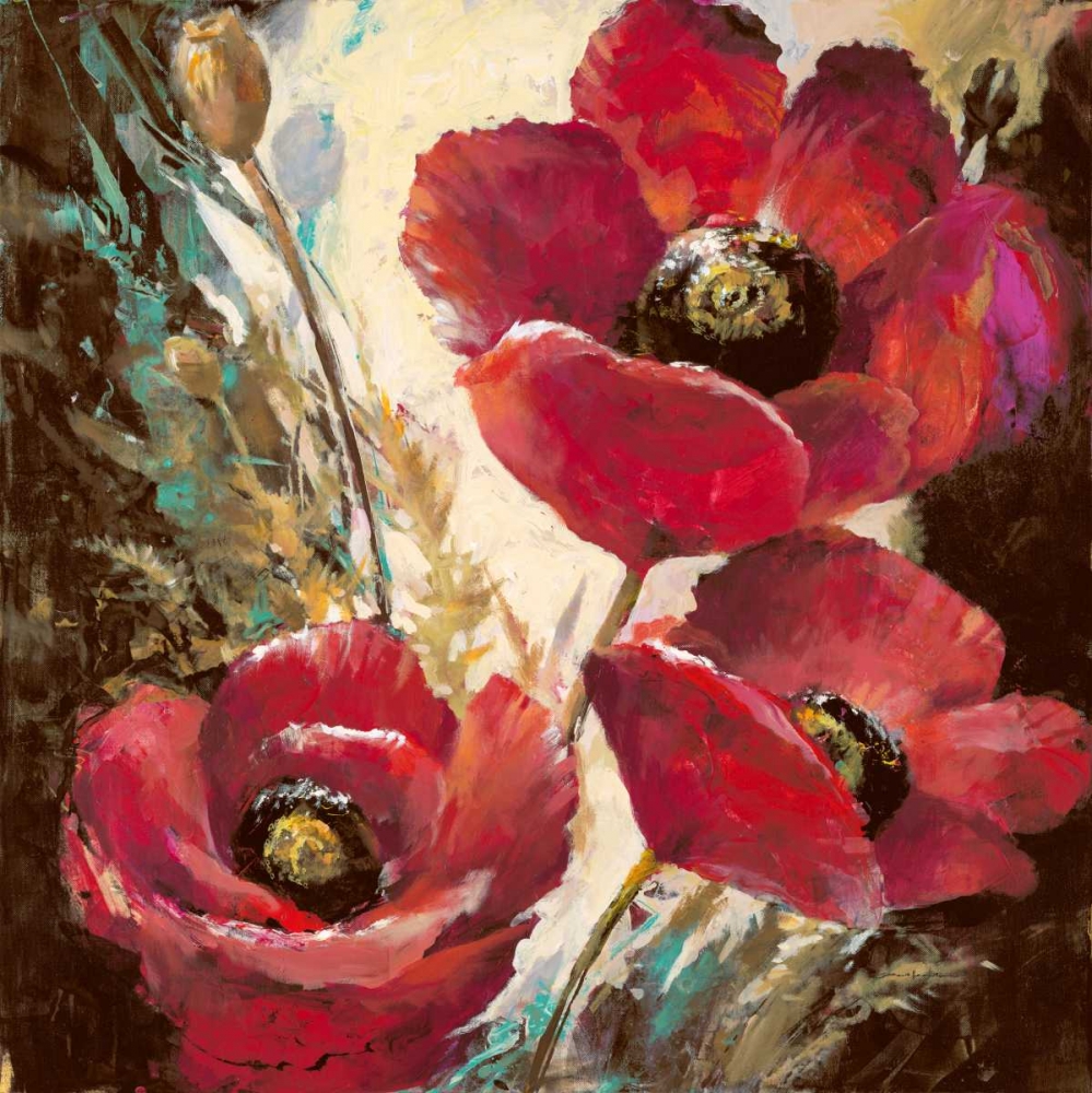 Influential Poppy art print by Brent Heighton for $57.95 CAD