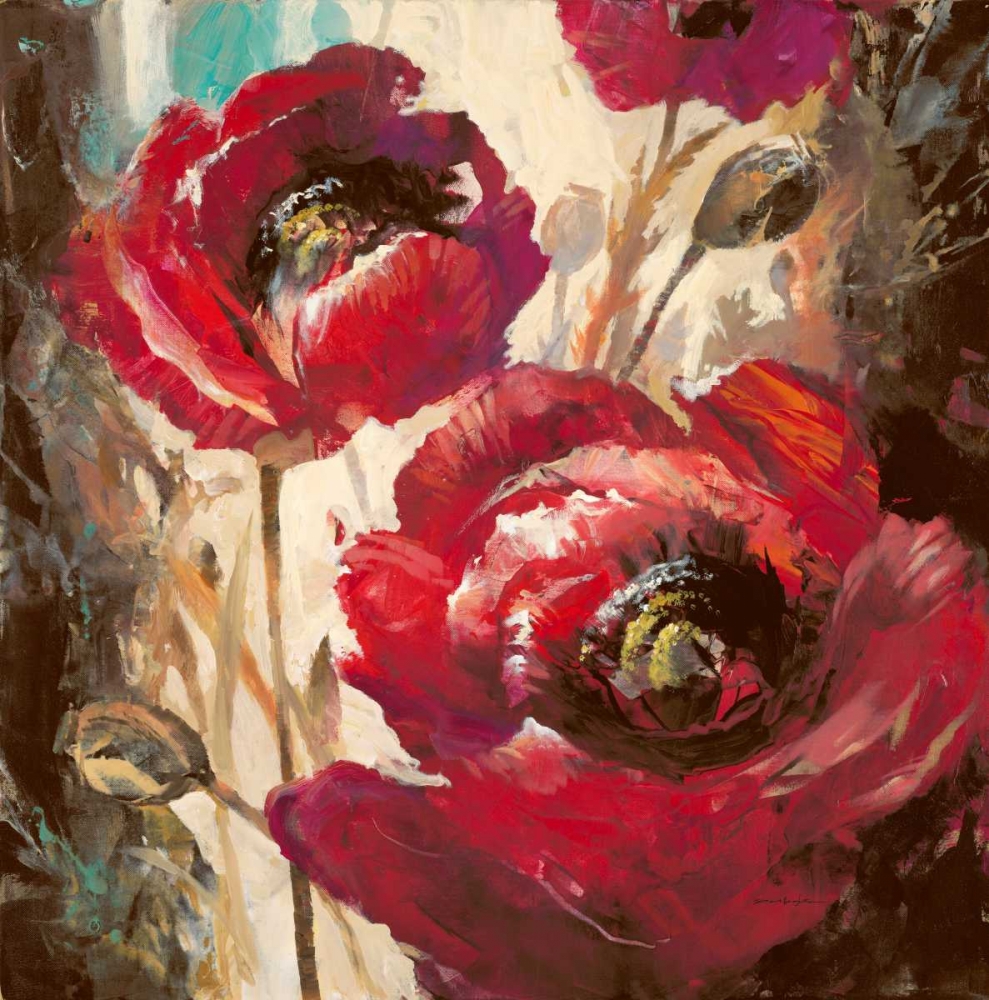 Dramatic Poppy art print by Brent Heighton for $57.95 CAD
