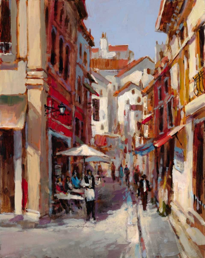 Afternoon In The Cafe art print by Brent Heighton for $57.95 CAD