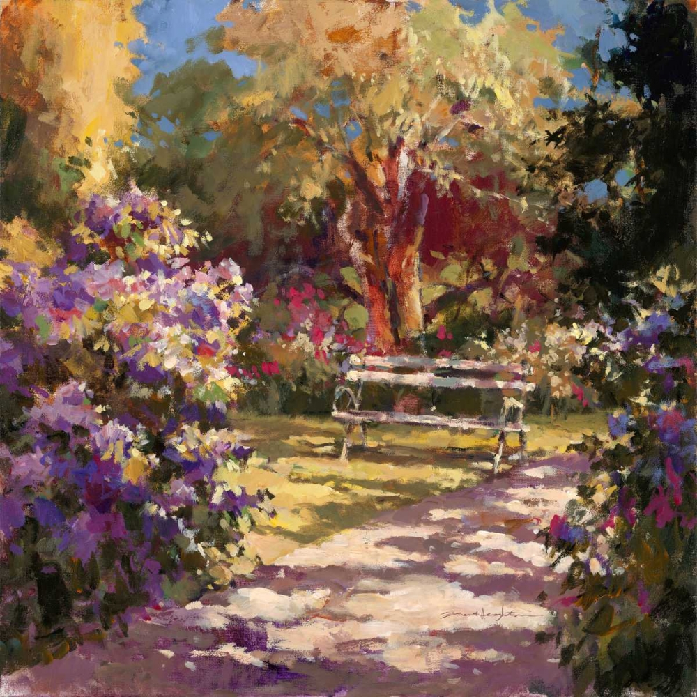 Park Bench art print by Brent Heighton for $57.95 CAD