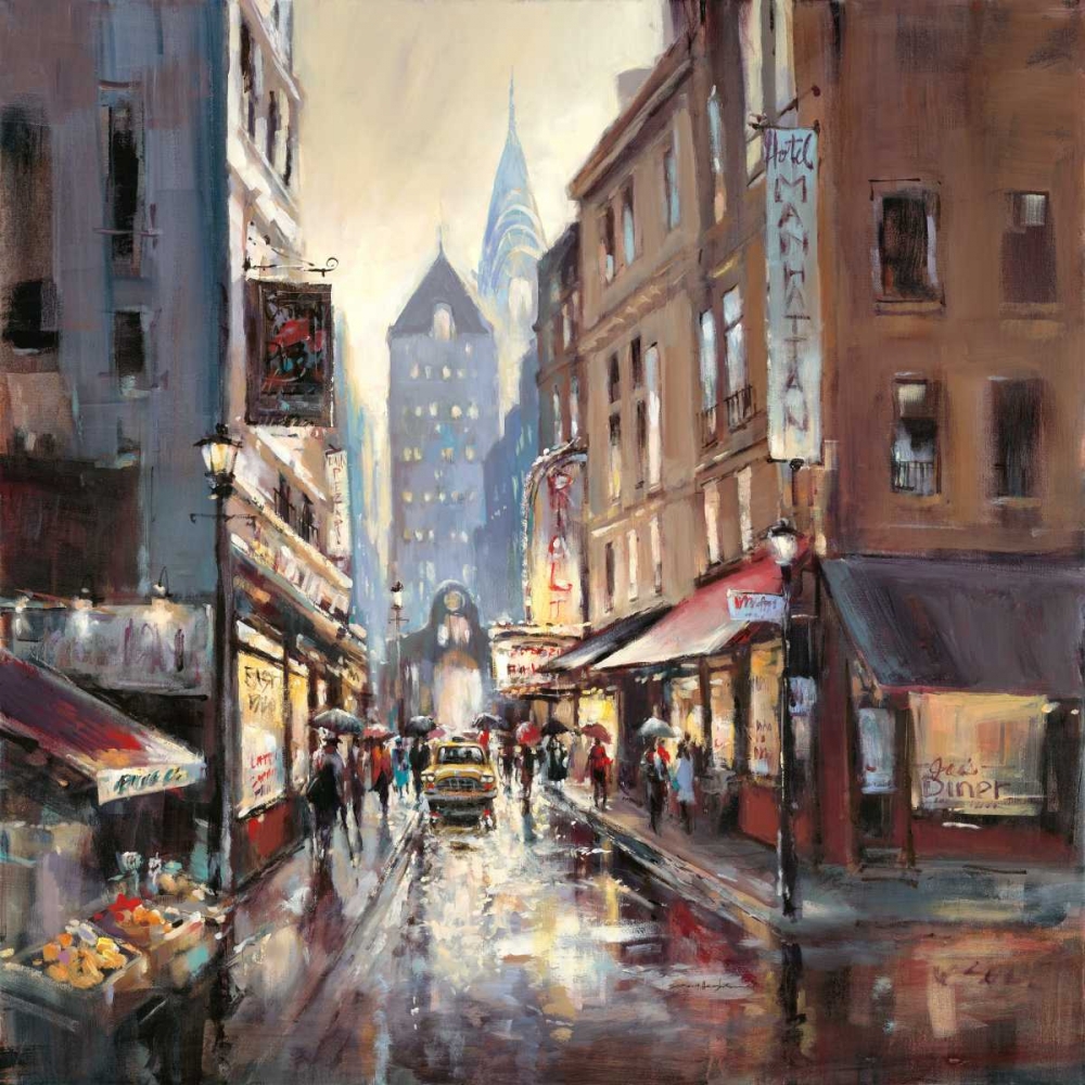 Off Broadway art print by Brent Heighton for $57.95 CAD