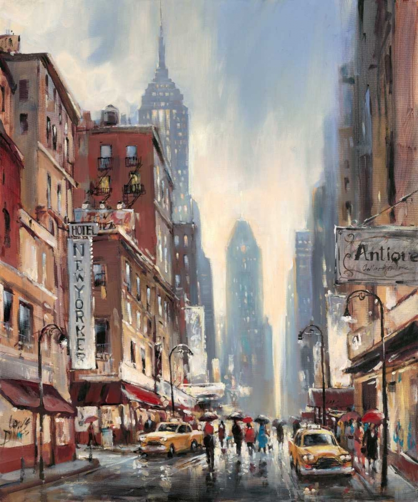 Eighth Avenue art print by Brent Heighton for $57.95 CAD