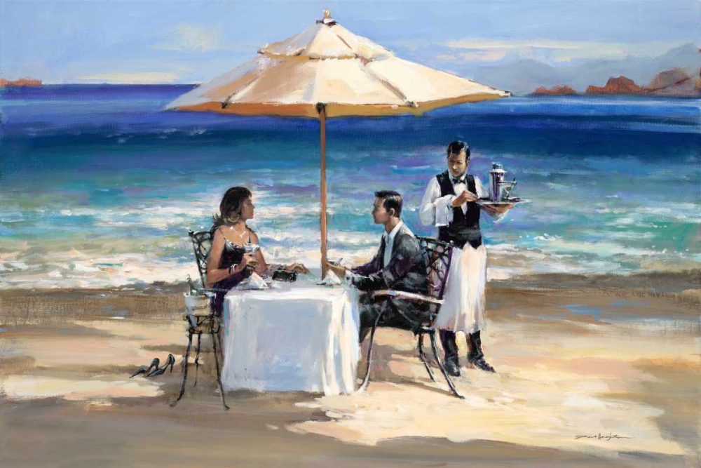 Seaside Rendezvous art print by Brent Heighton for $57.95 CAD