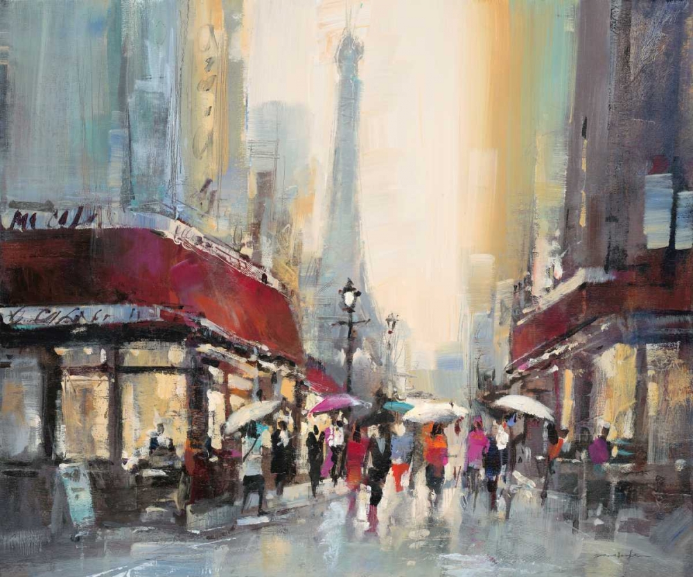 Paris Boulevard art print by Brent Heighton for $57.95 CAD
