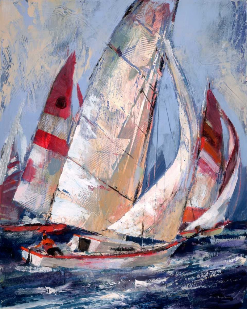 Open Sails I art print by Brent Heighton for $57.95 CAD