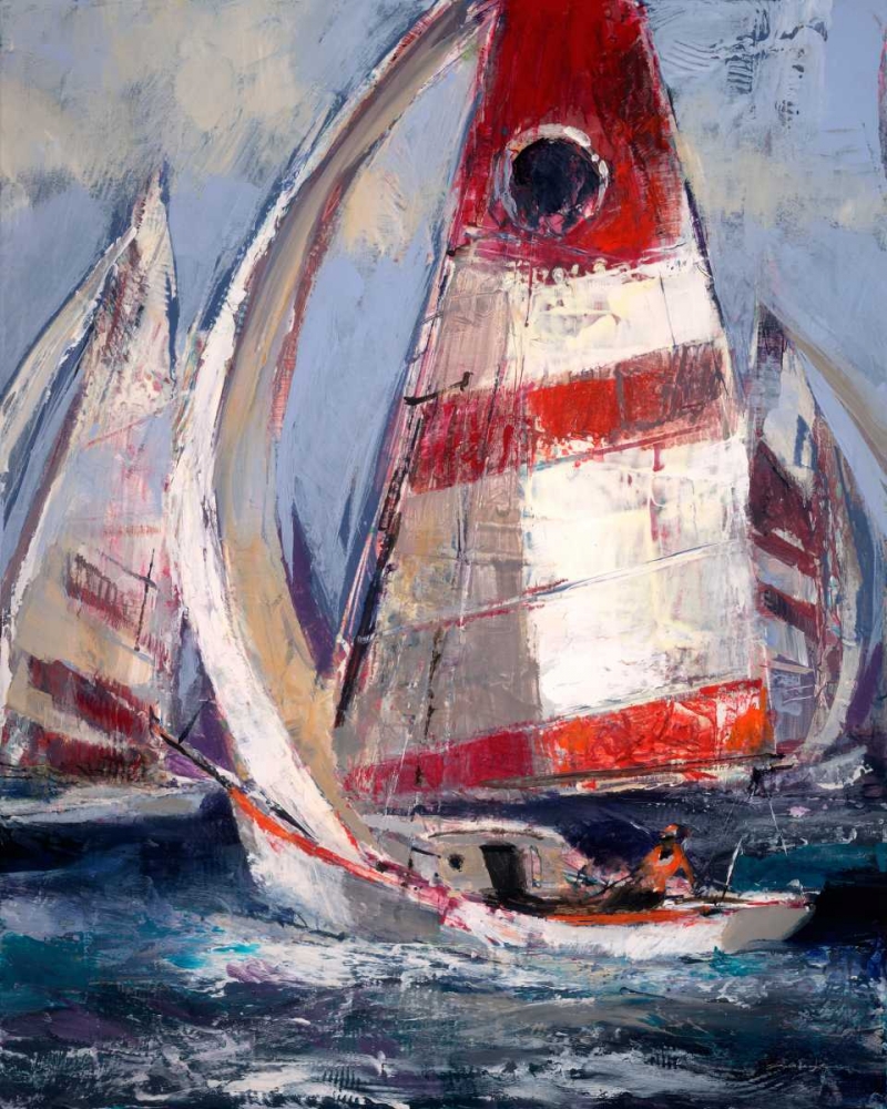 Open Sails II art print by Brent Heighton for $57.95 CAD