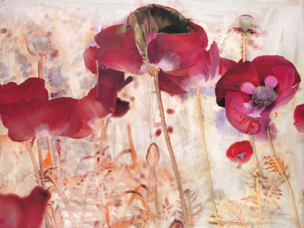 Dreamtime Poppies art print by Matina Theodosiou for $57.95 CAD
