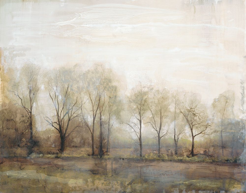 Dreams and Trees Landscape art print by Matina Theodosiou for $57.95 CAD