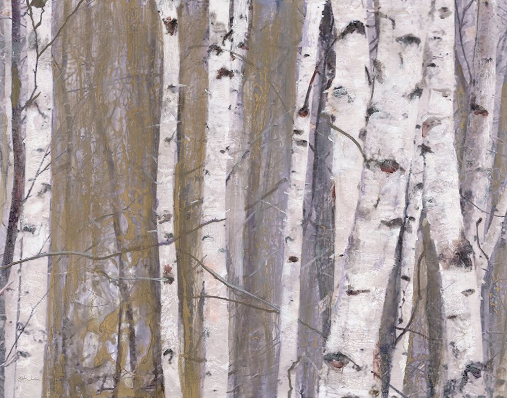 Birch Tree Grove art print by Matina Theodosiou for $57.95 CAD