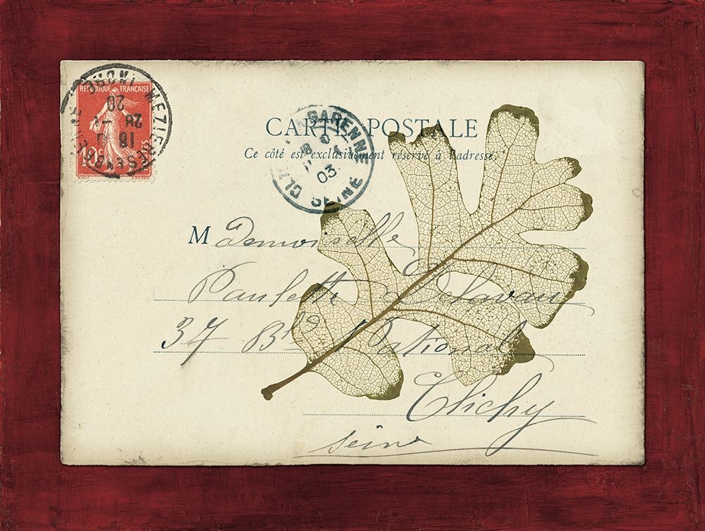 Rose Leaf Envelope art print by Booker Morey for $57.95 CAD