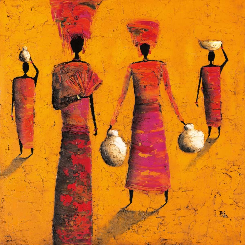 To The Village art print by Michel Rauscher for $57.95 CAD