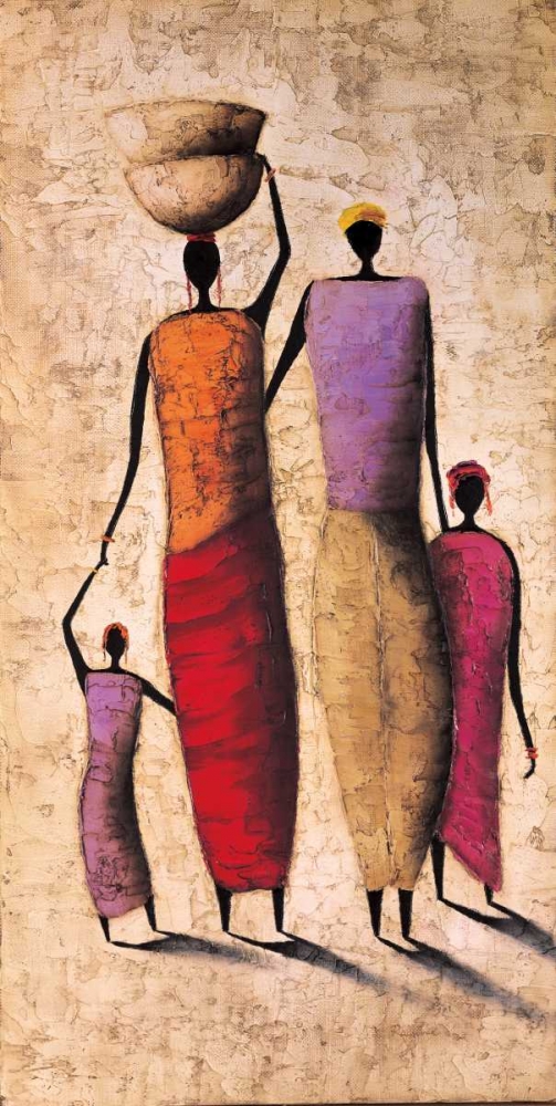 Family Gathering art print by Michel Rauscher for $57.95 CAD