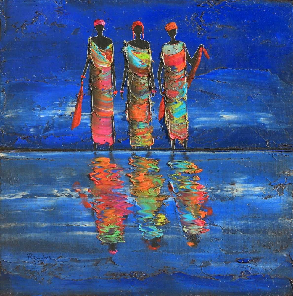 Midnight River 1 art print by Michel Rauscher for $57.95 CAD