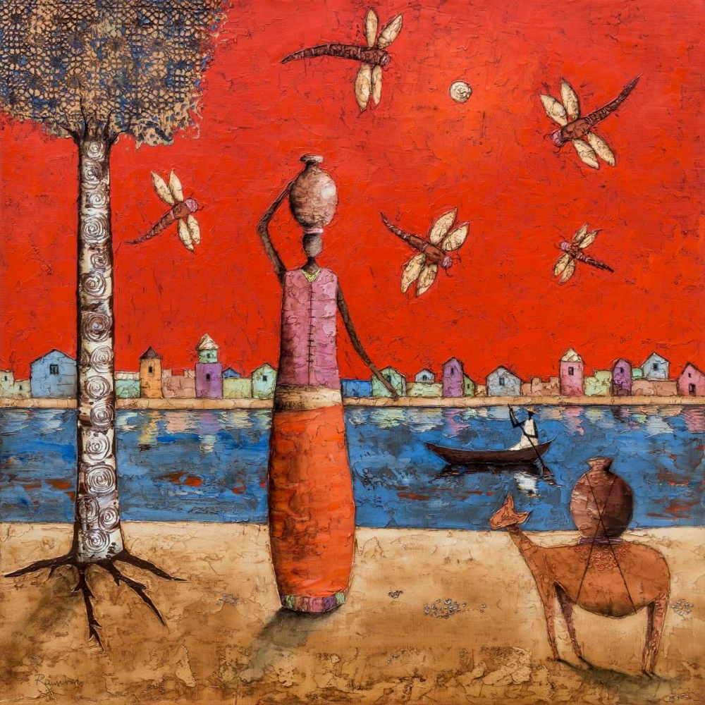 Dragonfly River art print by Michel Rauscher for $57.95 CAD