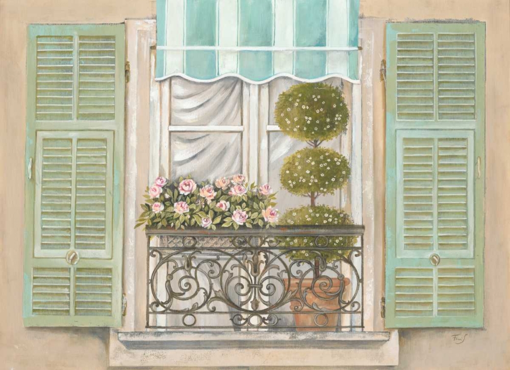French Shutters 1 art print by Stefania Ferri for $57.95 CAD