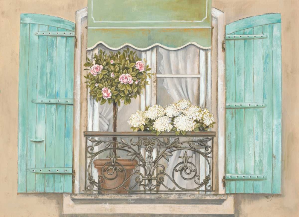 French Shutters 2 art print by Stefania Ferri for $57.95 CAD