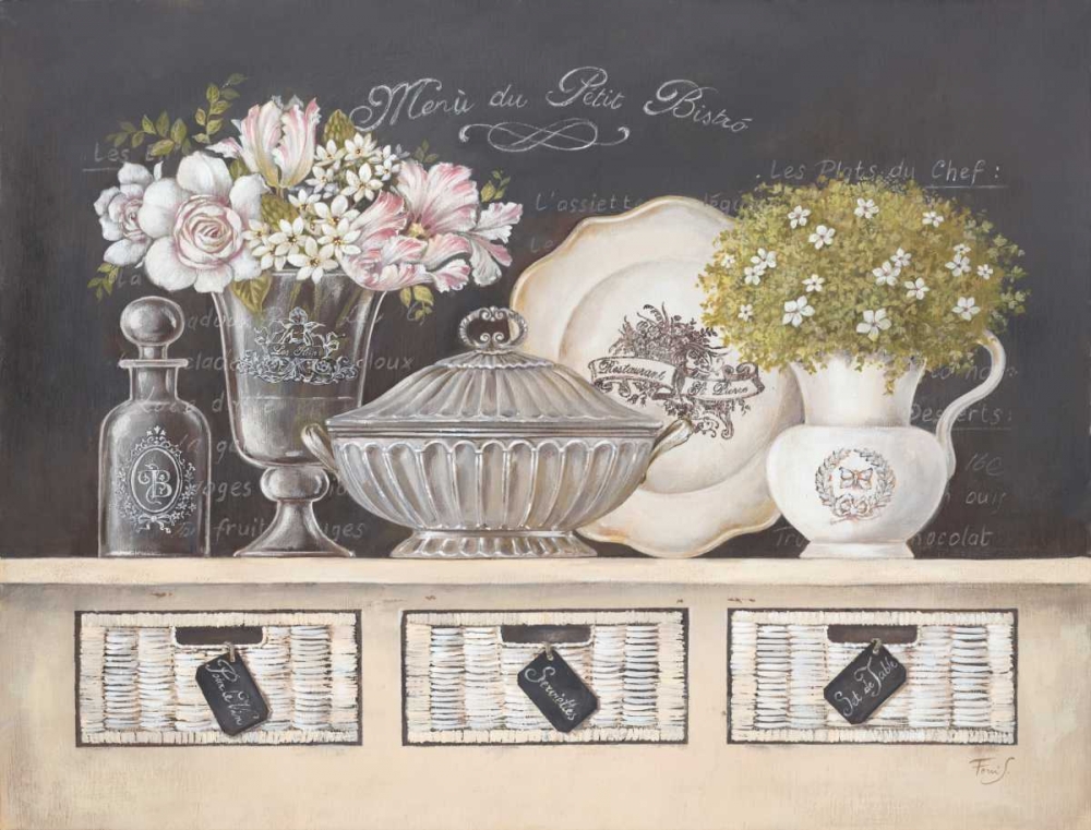 Petit Bistro art print by Stefania Ferri for $57.95 CAD