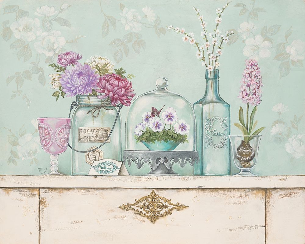 Pretty Vignette 2 art print by Stefania Ferri for $57.95 CAD