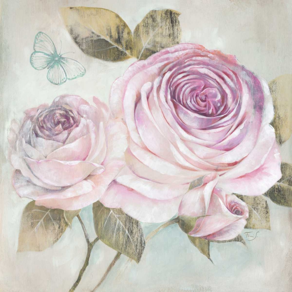 Rose Shimmer art print by Stefania Ferri for $57.95 CAD