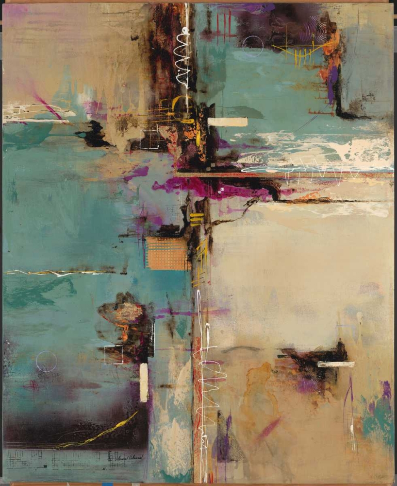 Aqua Fusion art print by Gabriela Villarreal Villarreal for $57.95 CAD