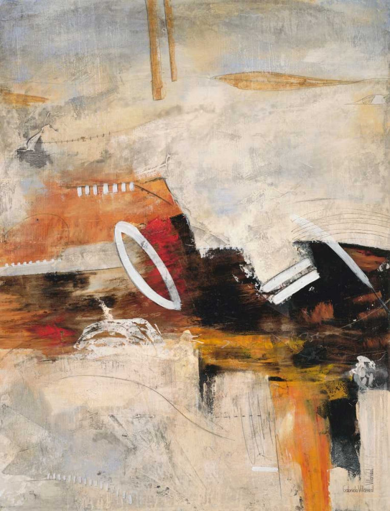 Autumn Rhythm 2 art print by Gabriela Villarreal Villarreal for $57.95 CAD