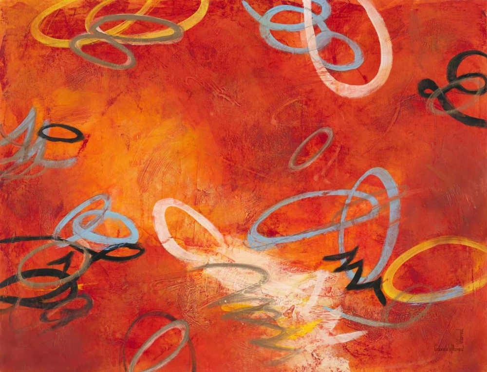 Interlocking 2 art print by Gabriela Villarreal Villarreal for $57.95 CAD