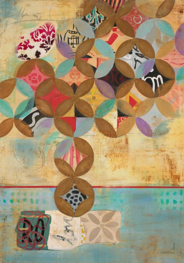 Modern Abstraction 1 art print by Gabriela Villarreal Villarreal for $57.95 CAD