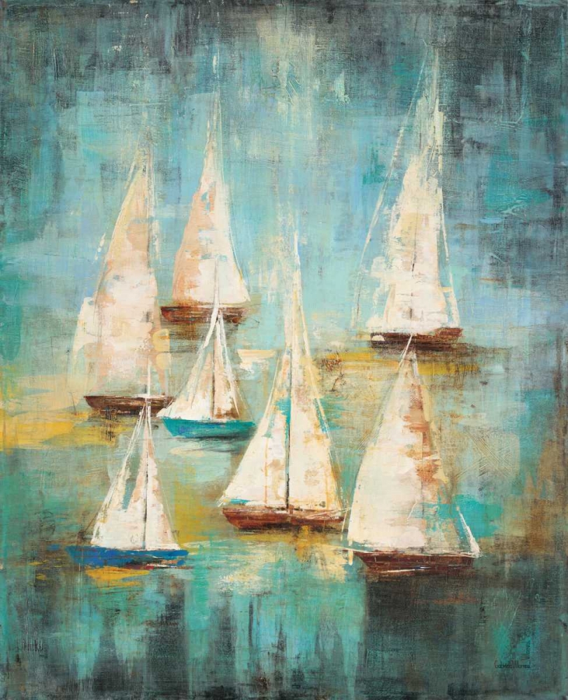 Sail Away 1 art print by Villarreal for $57.95 CAD