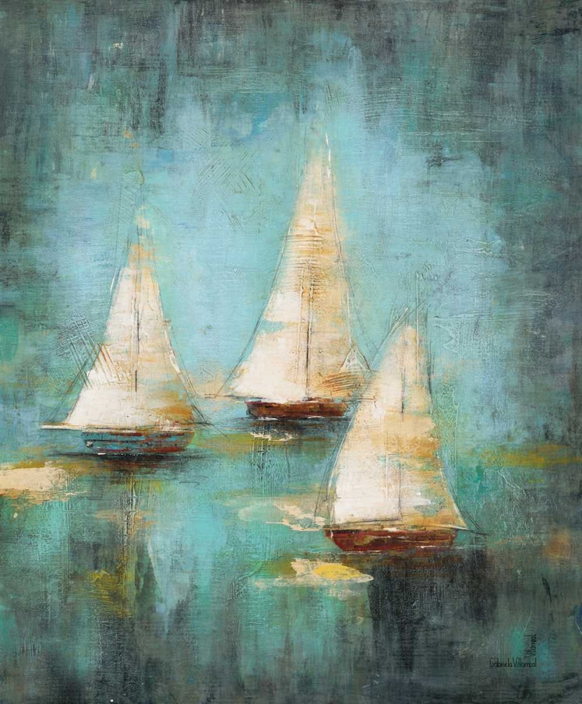 Sail Away 2 art print by Villarreal for $57.95 CAD