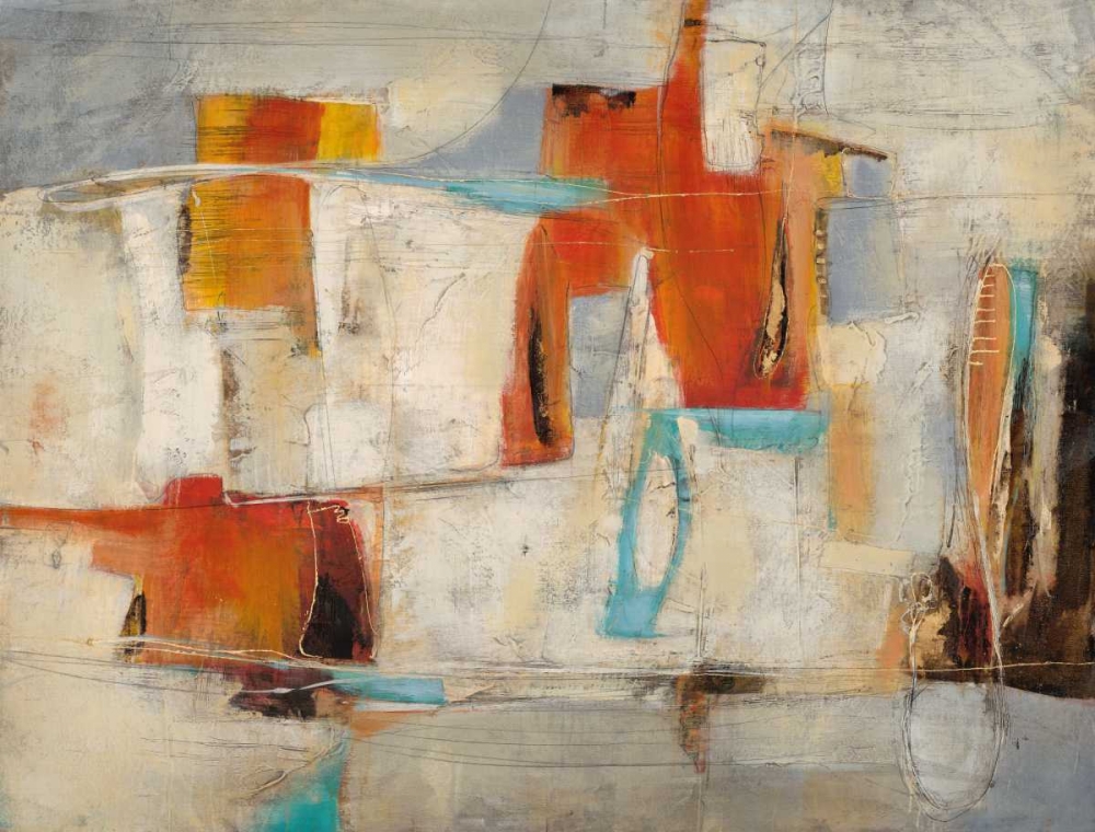 Abstract Cocktail Party 4 art print by Gabriela Villarreal Villarreal for $57.95 CAD
